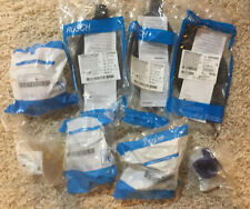 Set Of 3 Rebreathing Bags And 5 Assorted Anesthesia Face Masks