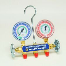 Yellow Jacket 41212 Hvac-r Charging Manifold With 2-12 Gauges For R1222502