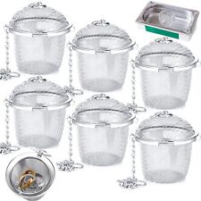 6 Pcs Stainless Steel Ultrasonic Cleaner Basket For Jewelry Watch Parts