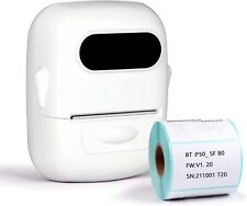 Portable Thermal Label Makera Free Roll Bluetooth Retail Barcode Tag Printer