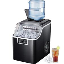 Counter Top Ice Maker Machine Lcd Cube Home Makers With 44lbs24h Self-cleaning