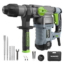 Workpro Premium 1-14 Inch Sds-plus Rotary Hammer Drill12.5amp Heavy Duty Corded