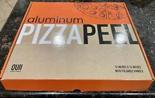 Ouii 12x14 Inch Aluminum Pizza Peel Paddle Foldable Handle New