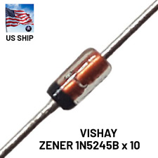 10 Pcs Vishay 1n5245b Zener Diode In5245b 15 V 500 Mw Do-35
