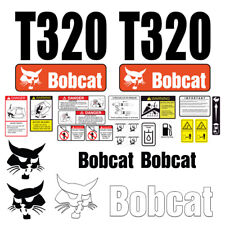 Bobcat T320 N Skid Steer Set Vinyl Decal Sticker - 25 Pc