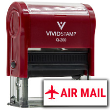 Vivid Stamp Air Mail Self-inking Rubber Stamps