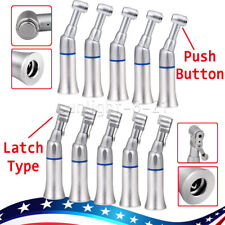 Dental Slow Low Speed Handpiece E-type Push Button Latch Contra-angle Nsk Style