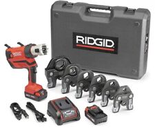 New Ridgid 67053 Rp 350 Press Tool Battery Kit 2 W 6 Jaws 12- 2 Propress