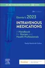 Elseviers 2023 Intravenous - Paperback By Collins Pharmd Shelly - New H