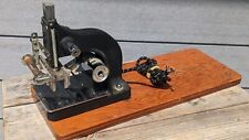 Vintage Kingsley Hot Foil Stamping Embossing Machine For Parts Or Repair