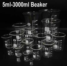 5ml-3000ml Laboratory Borosilicate Glass Beaker Hi Chemistry Stability Glassware