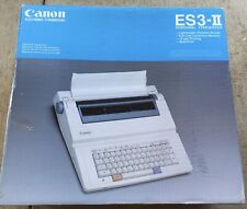 Canon Es3-ii Electronic Portable Personal Typewriter Nib Vintage Lightweight New