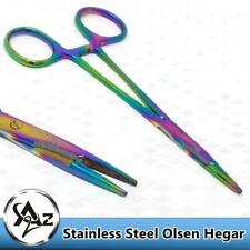 Olsen Hegar Needle Holder 5.5 Multi Titanium Rainbow Color Stainless Steel