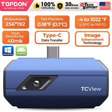 Topdon Tc001 Thermal Imaging Camera For Smartphones 40mk Higher Sensitivity