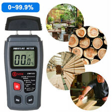 Lcd Wood Moisture Meter Detector Tester Humidity 0-99.9 Hygrometer Test N4z3
