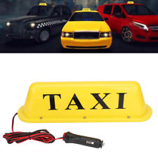 12v Led Magnetic Taxi Sign Roof Top Car Super Bright Light Lamp With Cigar
