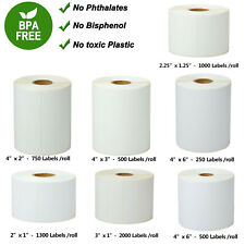 Direct Thermal Shipping Paper Labels Compatible For Zebra Datamax Lp2824 Lp2844