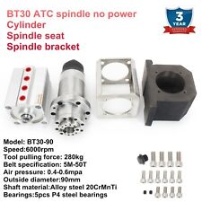 Atc No Power Bt30 Spindle 5 Bearing 6000rpm Automatic Tool Changecylinderclamp