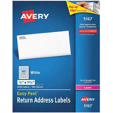 Avery 7278205167 Laser Label12 H1-34 Wpk100