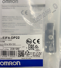 New In Box Omron E3fa-dp22 Photoelectric Sensor Switch