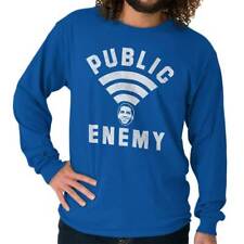 Public Enemy Number One Net Neutrality Gift Long Sleeve Tshirt Tee For Adults