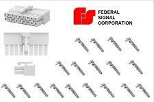 18 Pin Connector Plug Federal Signal Smart Controller Ssp3000 2000 Convergence