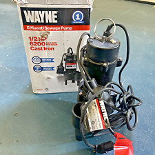 Wayne Rpp50 Cast Iron Sewage Pump 12hp 6200 Gallons Per Hour B17