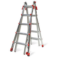 Little Giant Ladders Velocity With Wheels M22 22 Ft Multi-position Ladder