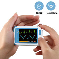 Handheld Ekg Monitor With Pulse Oximeter Checking Heart Rate Spo2 Free Pc Report