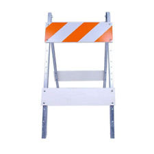 Traffic Control Barricade 8 Inch Metal Legs Galvanize Roll Form Steel Sign Stand