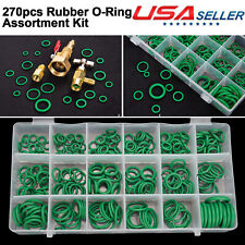 270x Metric Rubber O-ring Washer Assortment Kit Gasket Automotive Seal Set Wbox