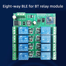 8 Channel Bluetooth 5.0 Relay Module Board App Remote Control Switch Dc728v5v