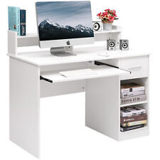 Computer Desk For Office Laptop Pc Work Table With Home Drawer Keyboard Tray