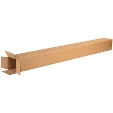100 4x4x18 Tall Cardboard Shipping Boxes Corrugated Cartons
