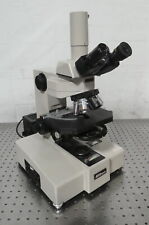 R186157 Nikon Fluophot Trinocular Microscope W 10x20x40x100x 100uv-f 0.90