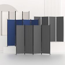 4 Panel Room Divider Folding Privacy Screen Wall Partition Home Office Separator