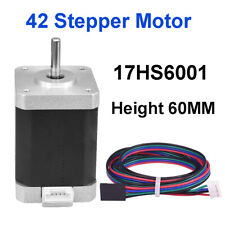 High Torque 42 Stepper Motor 1.5a 42x60mm 17hs6001 For 3d Printer Extruder Cnc