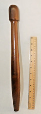 Large Brazillian Walnut Slick Chisel Handle Old Tools For Timber Framing Chisel