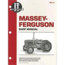 Shop Manual Fits Massey Ferguson Fits Massey Harris F40 Mf35 Mf50 To35 Mf204 Mh