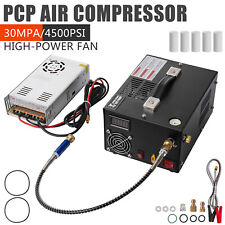 12v110v220v Pcp Air Compressor 30mpa4500psi Manual-stop High Pressure Ce