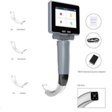 Portable Digital Video Laryngoscope 3.5touch Screen Blade Reusable Intubation