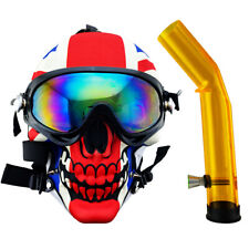 Gas Mask Smoking Solid Hookah W Gift Box Flag Graphic Design Usa Seller 1