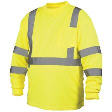 Rlts31 Hi Vis Ansi Class 3 Safety Long Sleeve T-shirt High Visibility Reflective
