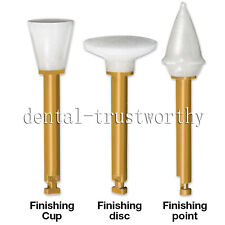 Dental Enhance Finishing Finisher Cups Points Discs Composite Polishing Ra Shank