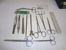 Dissecting Dissection Kit Set Large Animal Student College Veterinary Medical