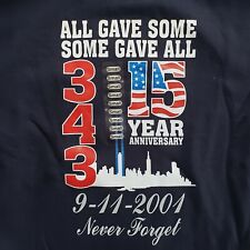 New York Firefighter Fire Department 911 Memorial Hoodie 343 Never Forget Nyc