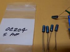 Mullard Blue Oc204 Silicon Pnp Transistor Qty 5 Nos Sample Hfe Shown