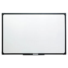 Universal 43628 36 In. X 24 In. Deluxe Dry Erase Board - White Black Frame New