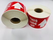 1 Roll Of 400 2x3 This Side Up Arrow Fragile Office Supplies Shipping Labels