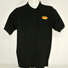 Dennys Diner Restaurant Employee Uniform Polo Shirt Black Size Xl